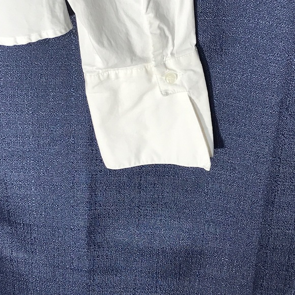 White Crisp Blouse - Picture 3 of 5